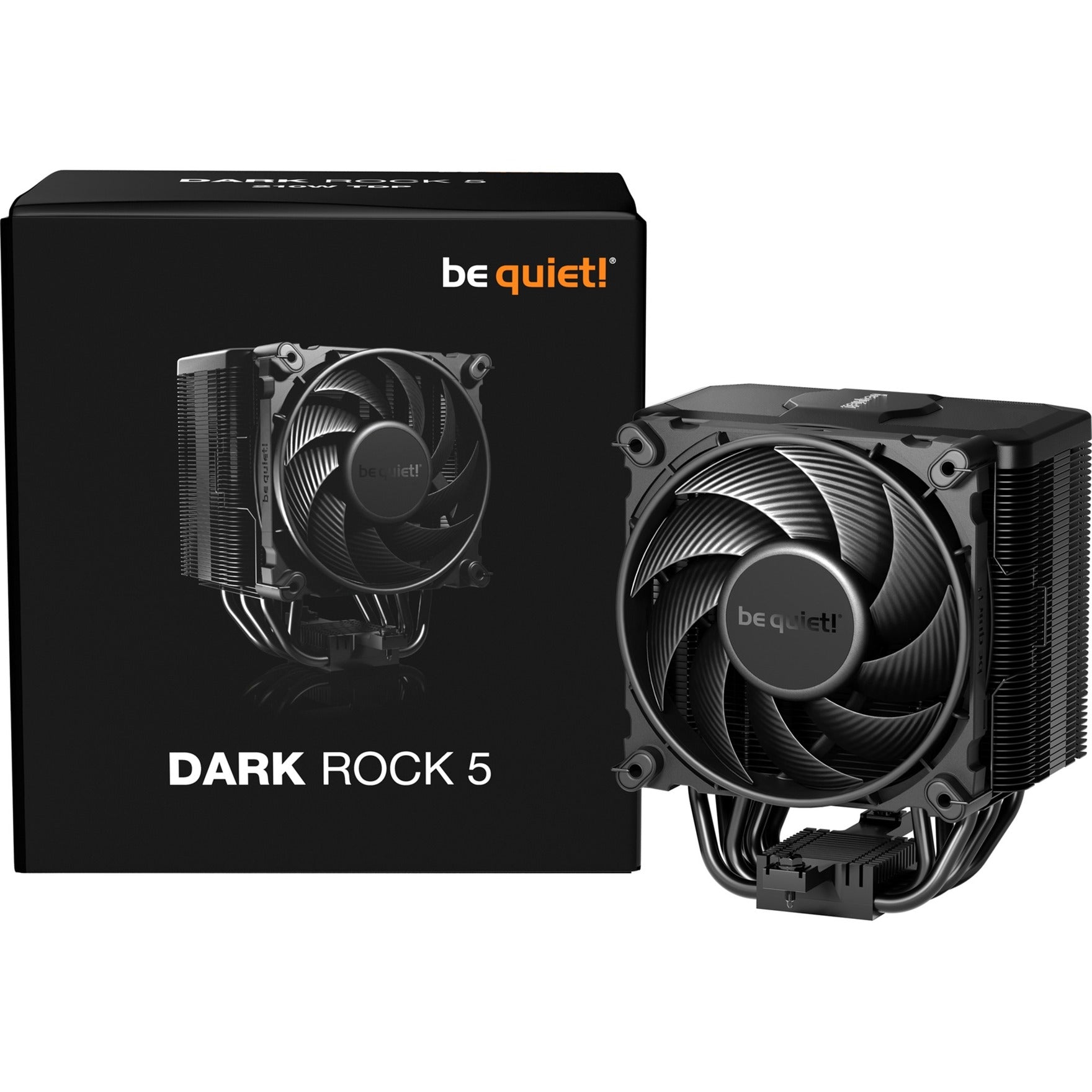Be Quiet! Dark Rock 5, Cpu Cooler (black) Cpu Køler - Geekd.dk