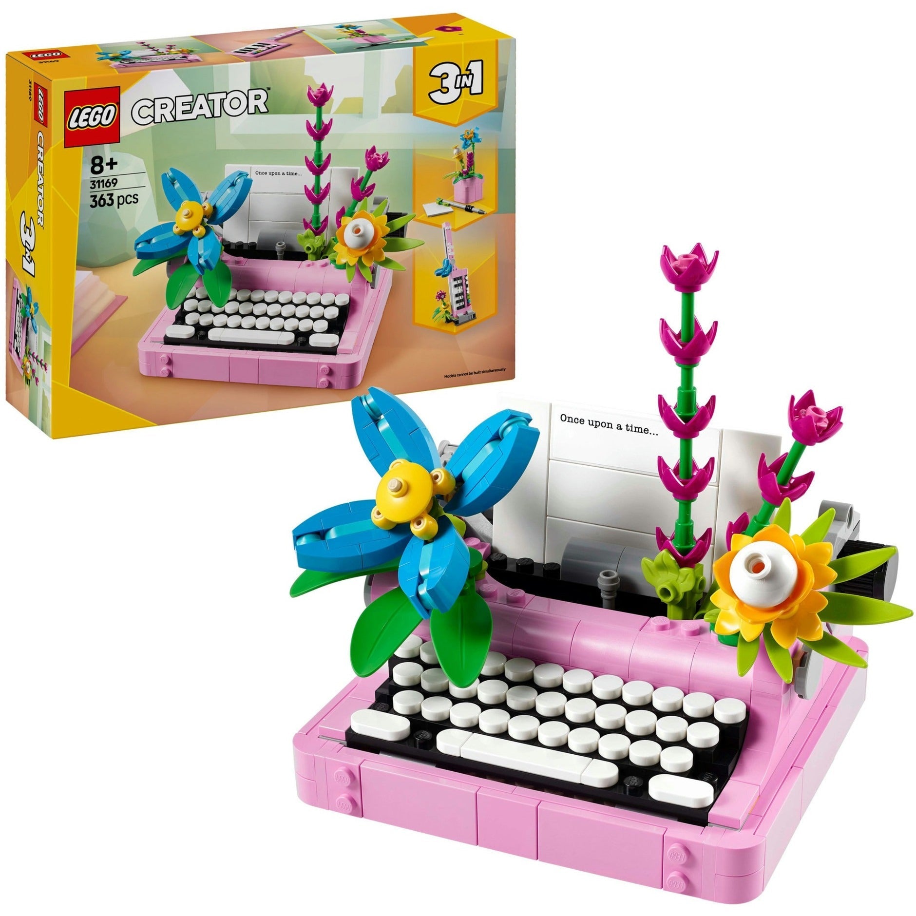 Lego 31169 Creator 3-in-1 Typewriter With Flowers - Geekd.dk