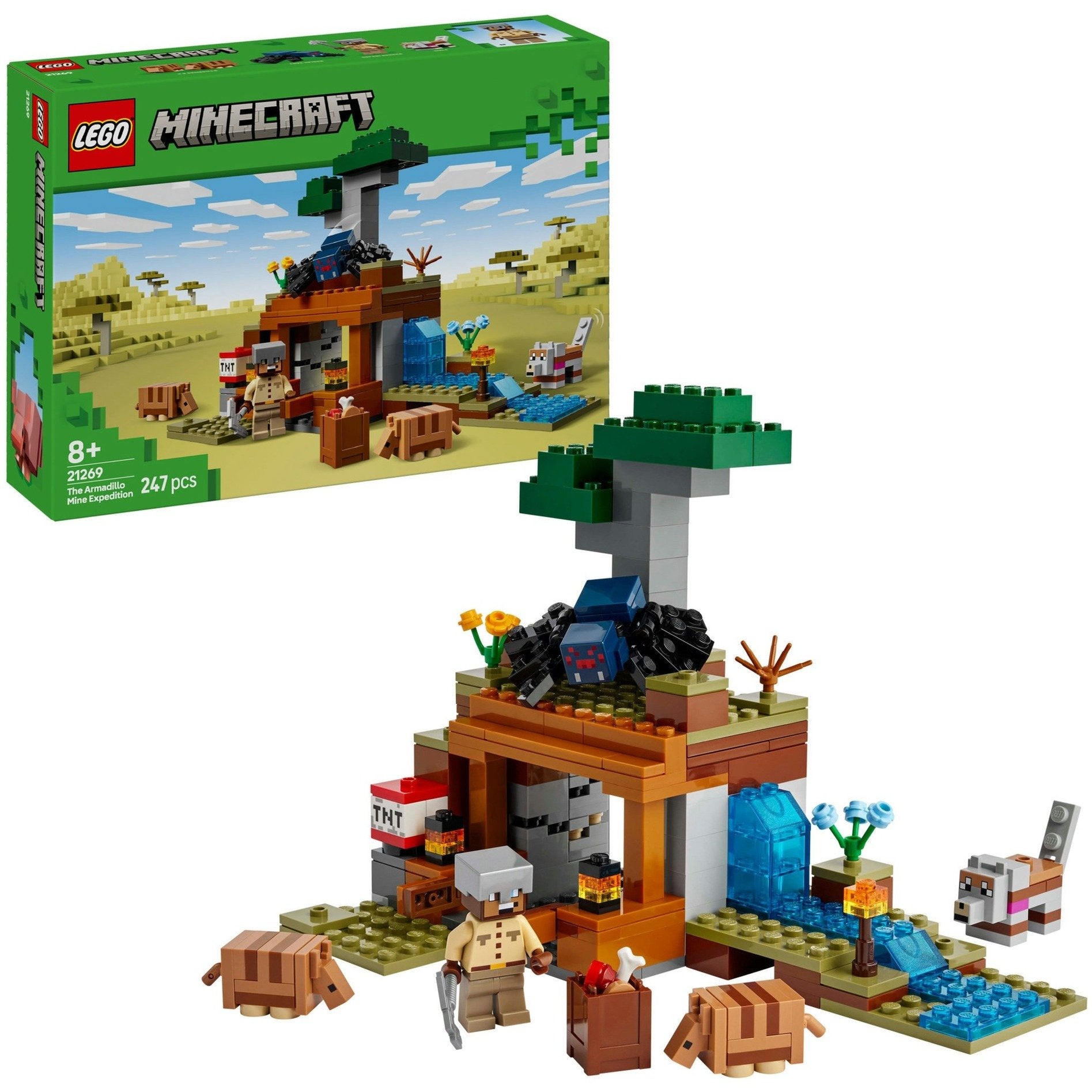 Lego 21269 Minecraft The Armadillo Mine Expedition - Geekd.dk