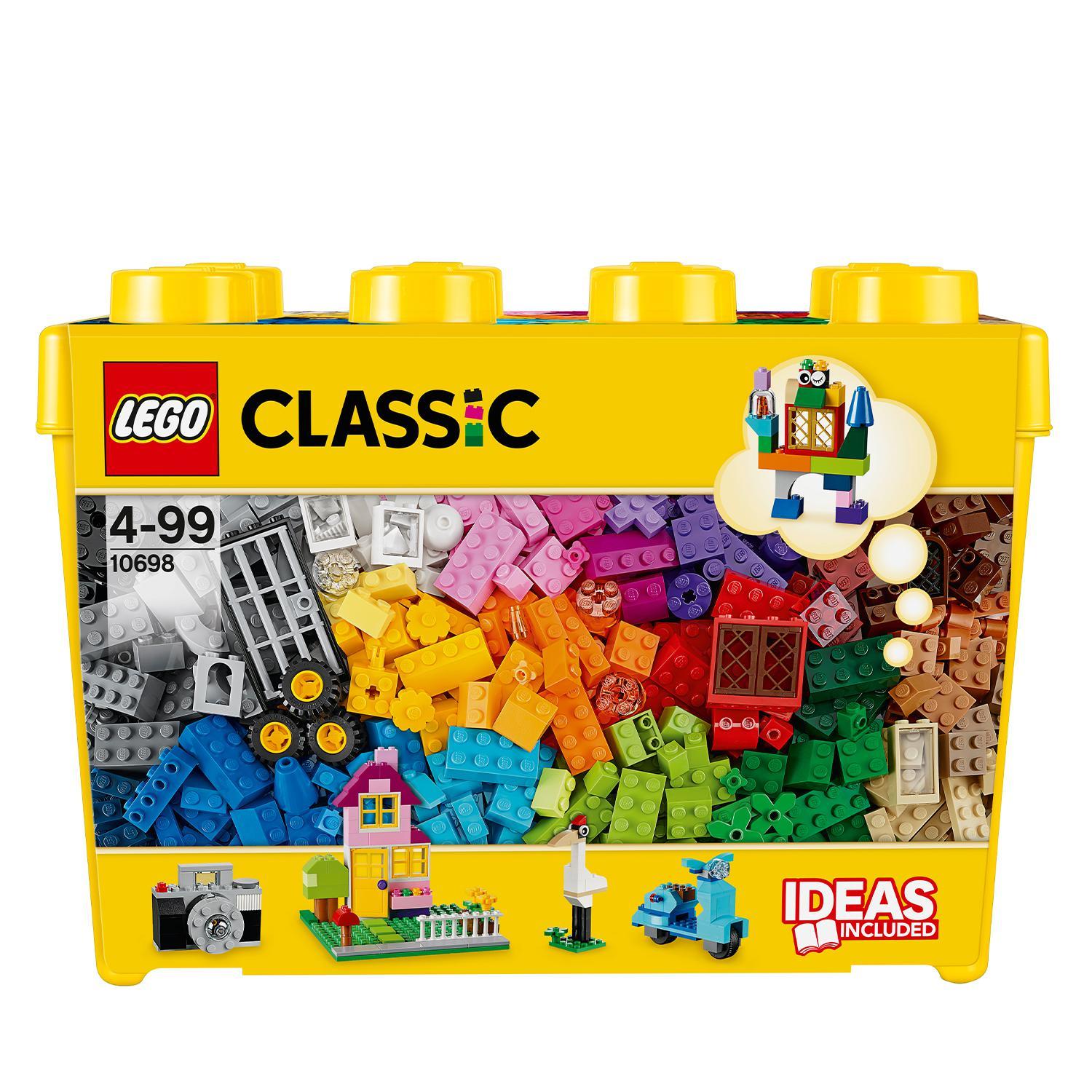 Lego Classic - Stor Kreativ Brick Box (10698) - Geekd.dk