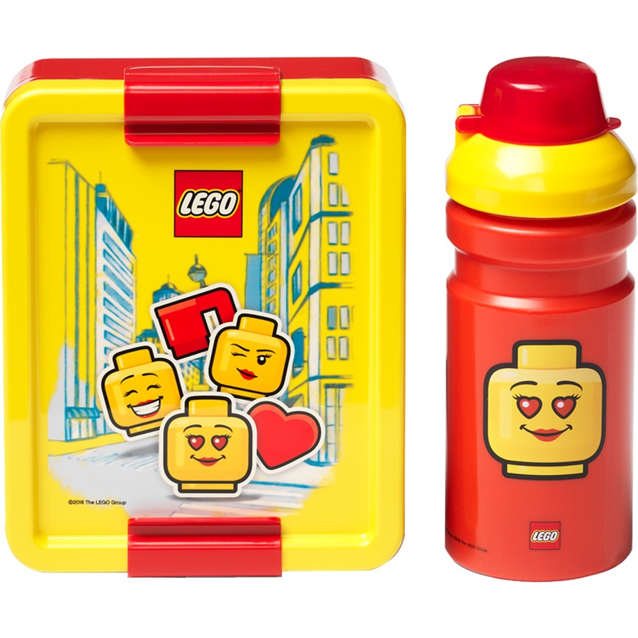 Room Copenhagen Lego "iconic Girl" Lunch Set, Dishes Madkasse - Geekd.dk