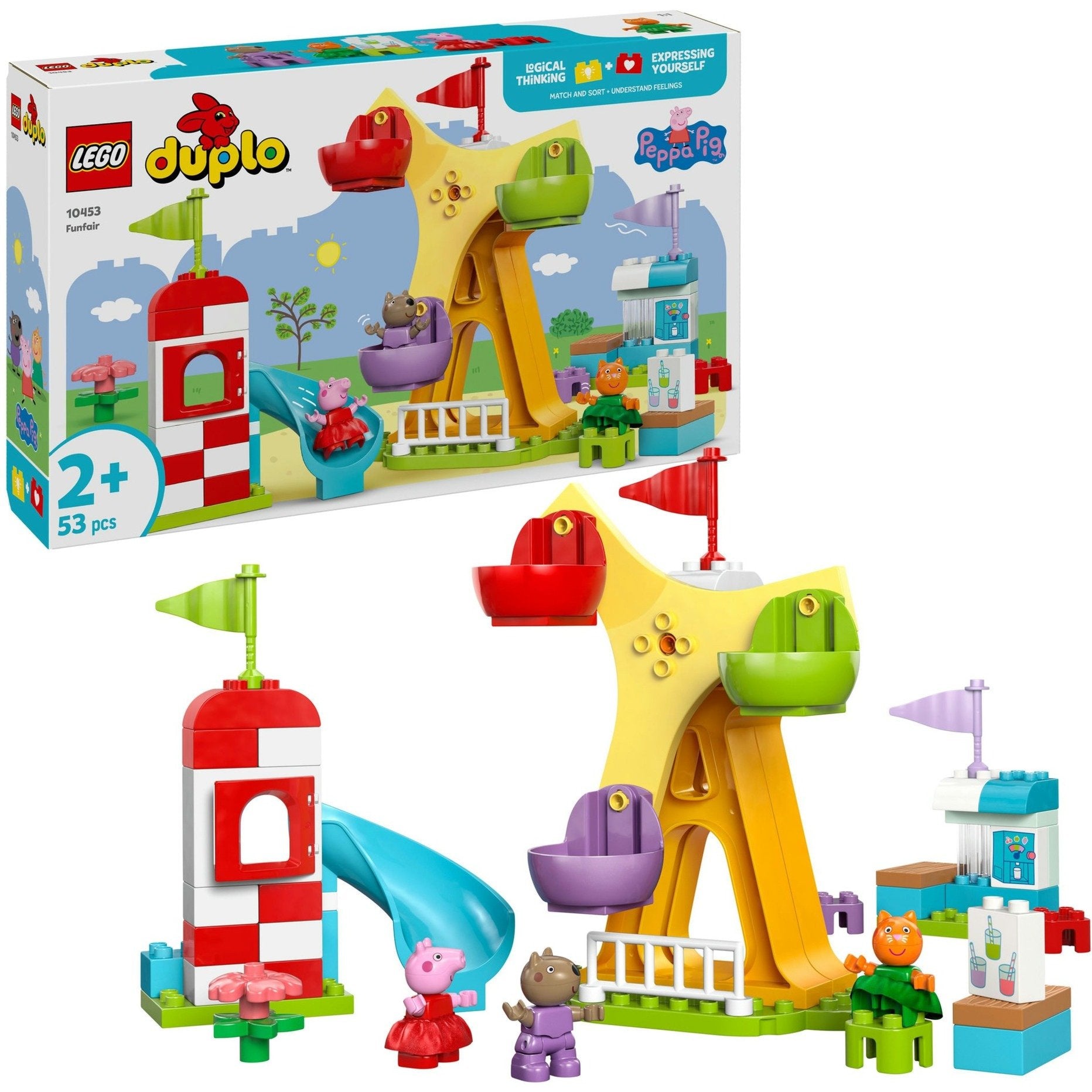 Lego 10453 Duplo Peppa Pig Fair - Geekd.dk