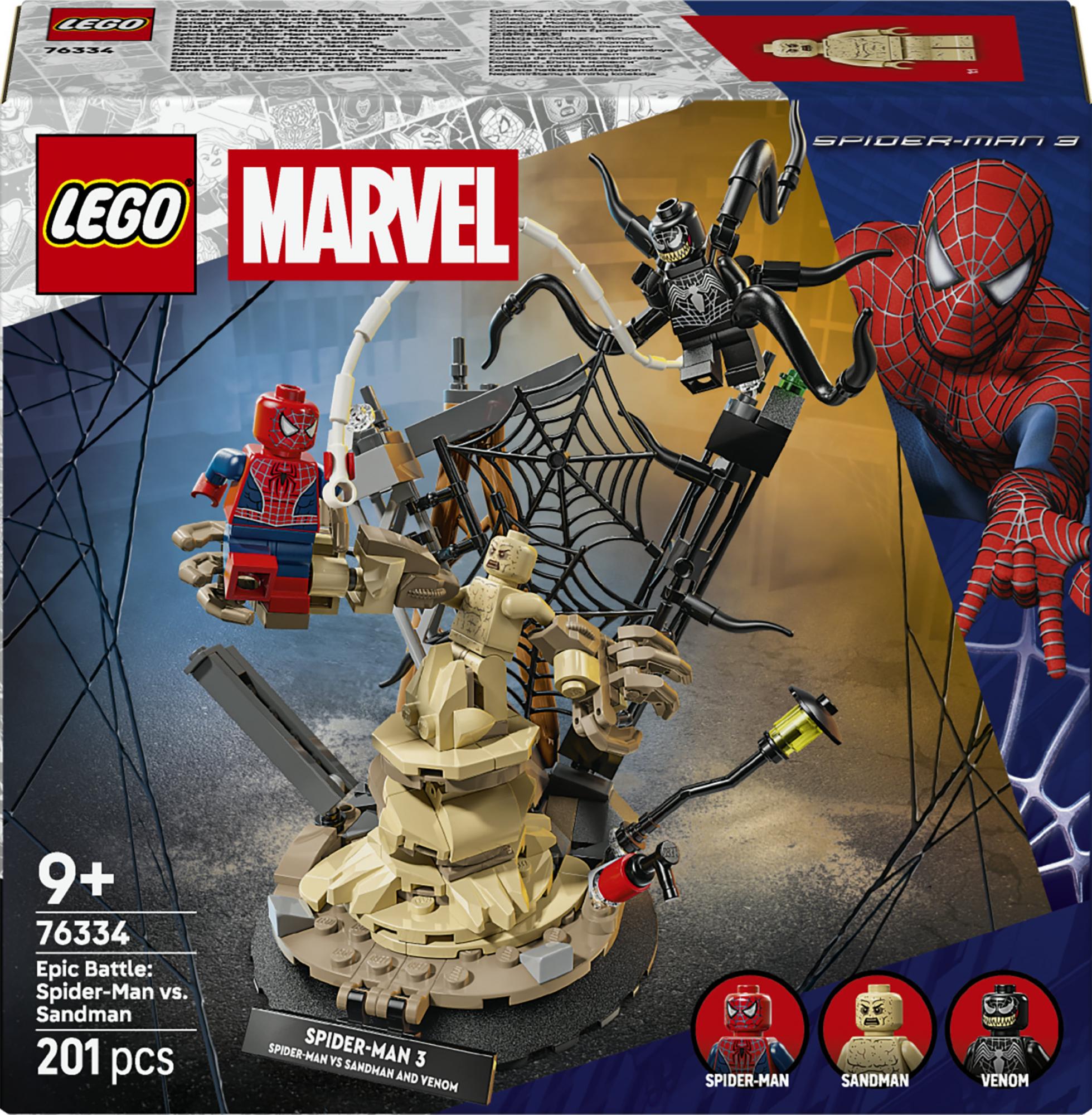 Lego Super Heroes Epic Battle Spider-man Vs Sandman - Geekd.dk