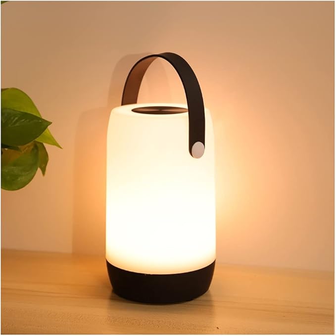 Grundig Lampe Med Touch Og Bærehåndtag