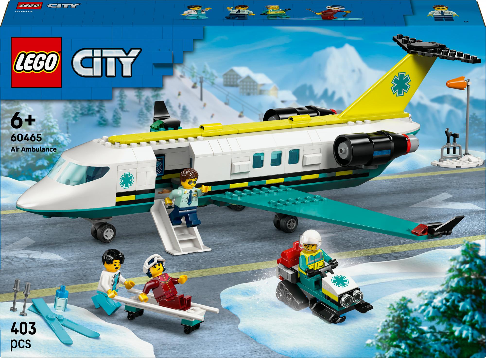 Lego 60465 City Emergency Rescue Plane - Geekd.dk