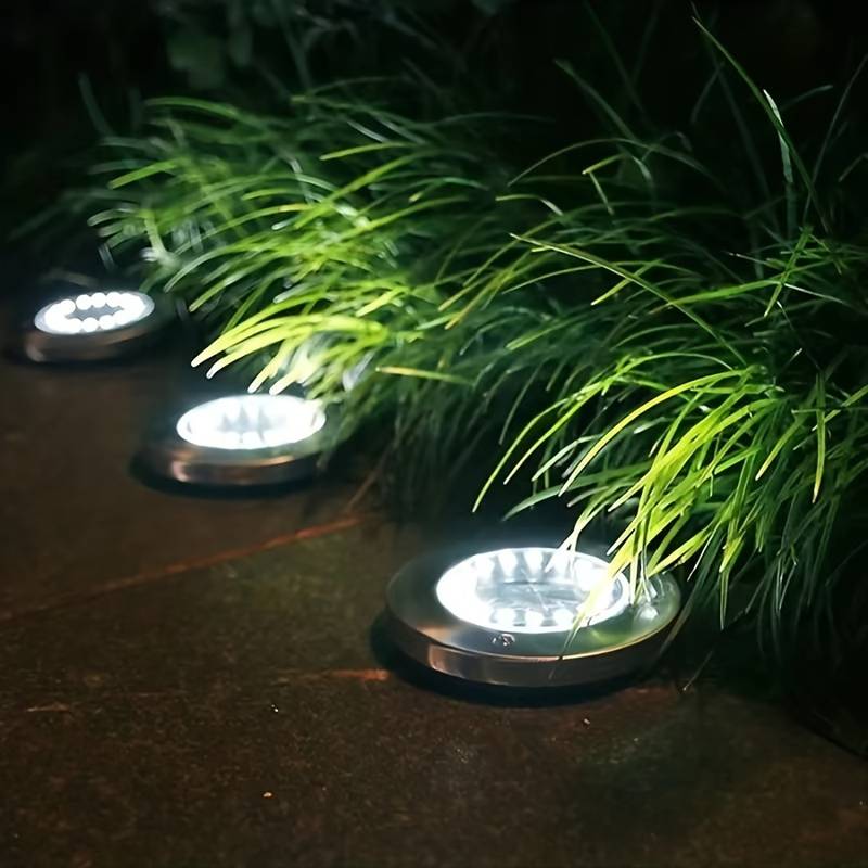 Solcelle Spot 20 Led  Udendørs Solcellelamper Til Have, Terrasse Og Indkørsel | Ip65