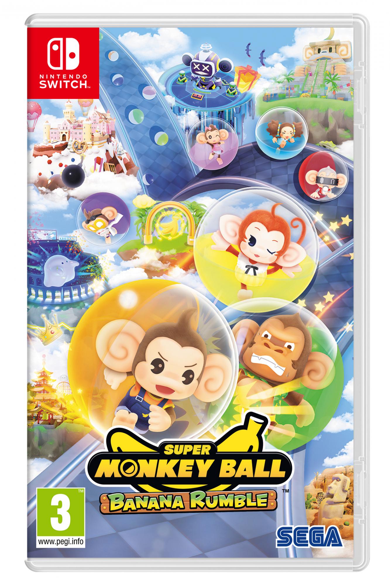 Super Monkey Ball Br (ukv) Nintendo Switch Spil - Geekd.dk