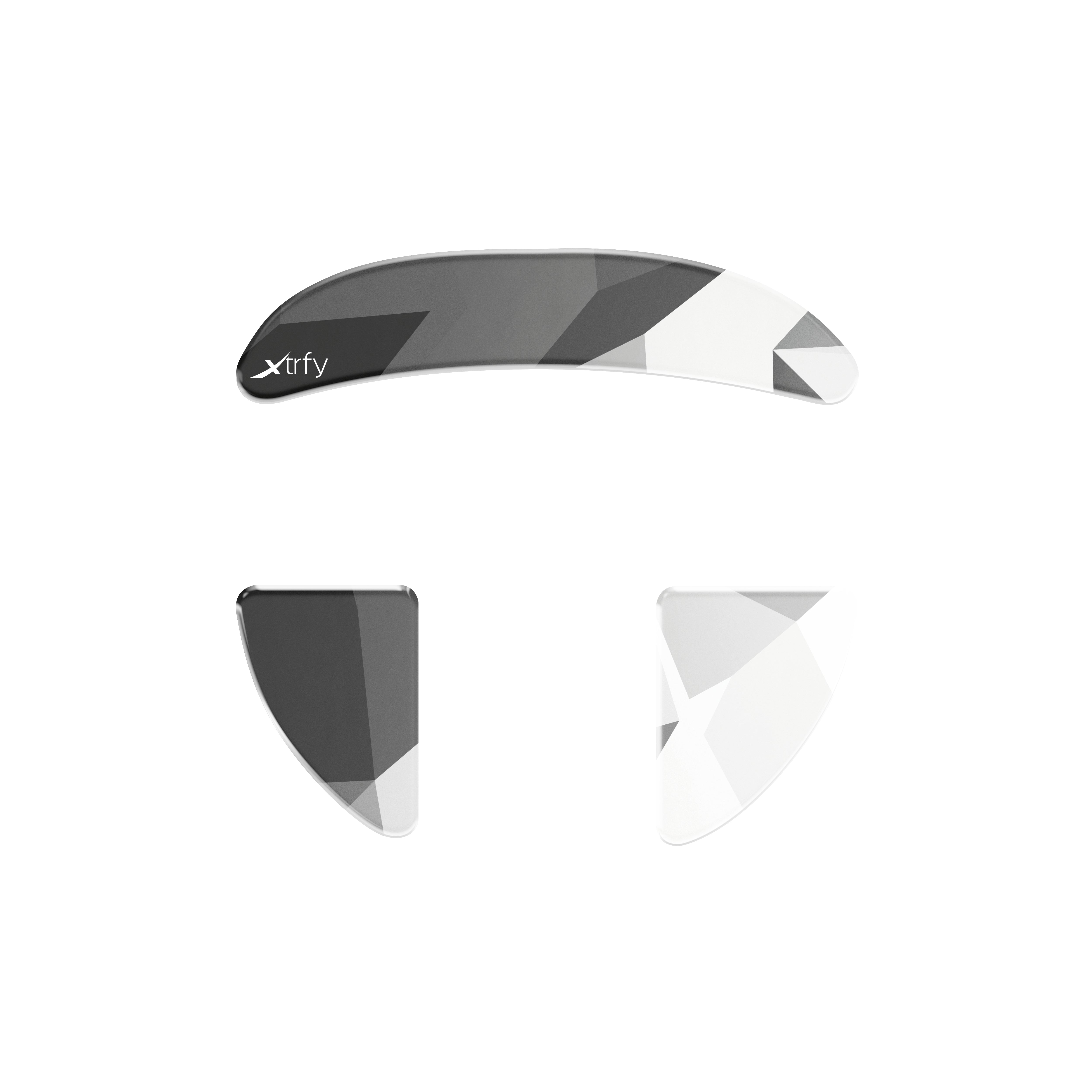 Xtrfy Glass Skates, Litus White, Mz1 Mus Tilbehør - Geekd.dk