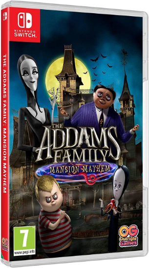 The Addams Family: Mansion Mayhem - Nintendo Switch Nintendo Switch Spil - Geekd.dk