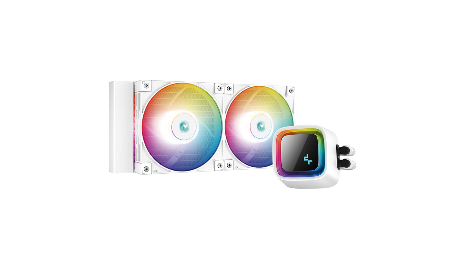 Deepcool Ls520 Wh Processors Flydende Kølesystem 1-pack Hvid 120 Mm Vandkøling - Geekd.dk