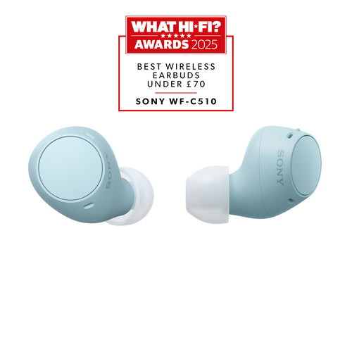 Sony Wf-c510 Trådløse Earbuds  -  Blå Electronics - Audio & Hifi - Headphones & Headsets - In-ear - Geekd.dk