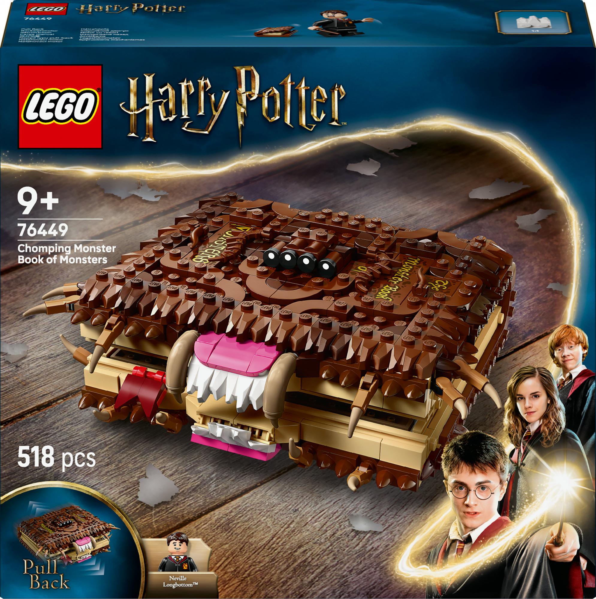 Lego 76449 Harry Potter Biting Monster Book Of Monsters - Geekd.dk