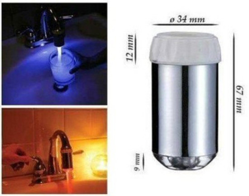 2-farvet Led Vandhane