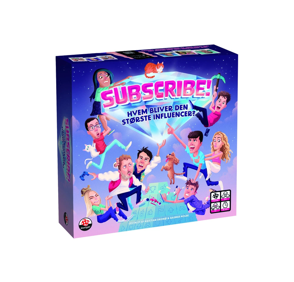 Subscribe! - Youtuber Brætspil - Geekd.dk