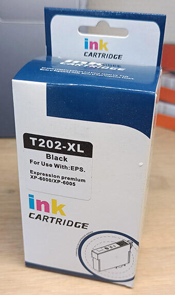 Epson 202xl Sort Blækpatron C13t02g14010 Kompatibel