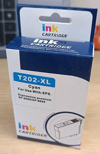 Epson 202xl Blå Blækpatron C13t02h24010 Kompatibel