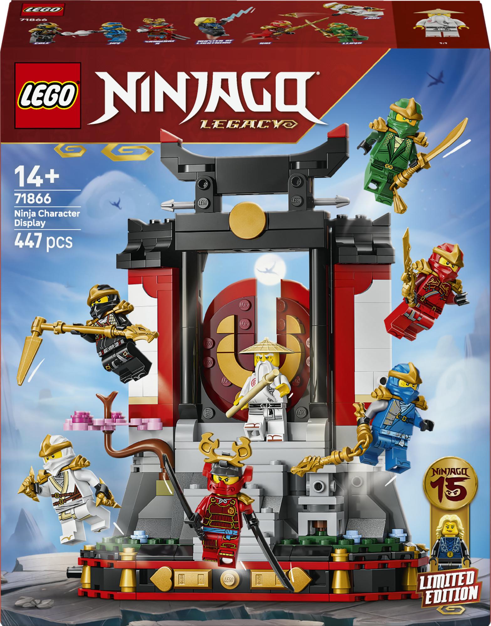 Lego Ninjago Ninja Karakter Display Jubilæum - Geekd.dk