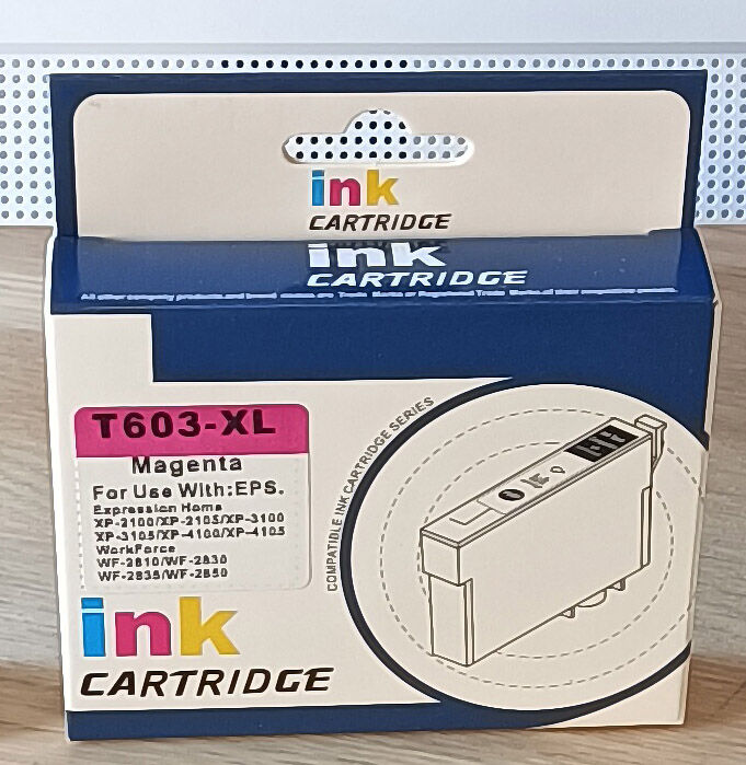 Epson 603xl Rød Blækpatron Kompatibel