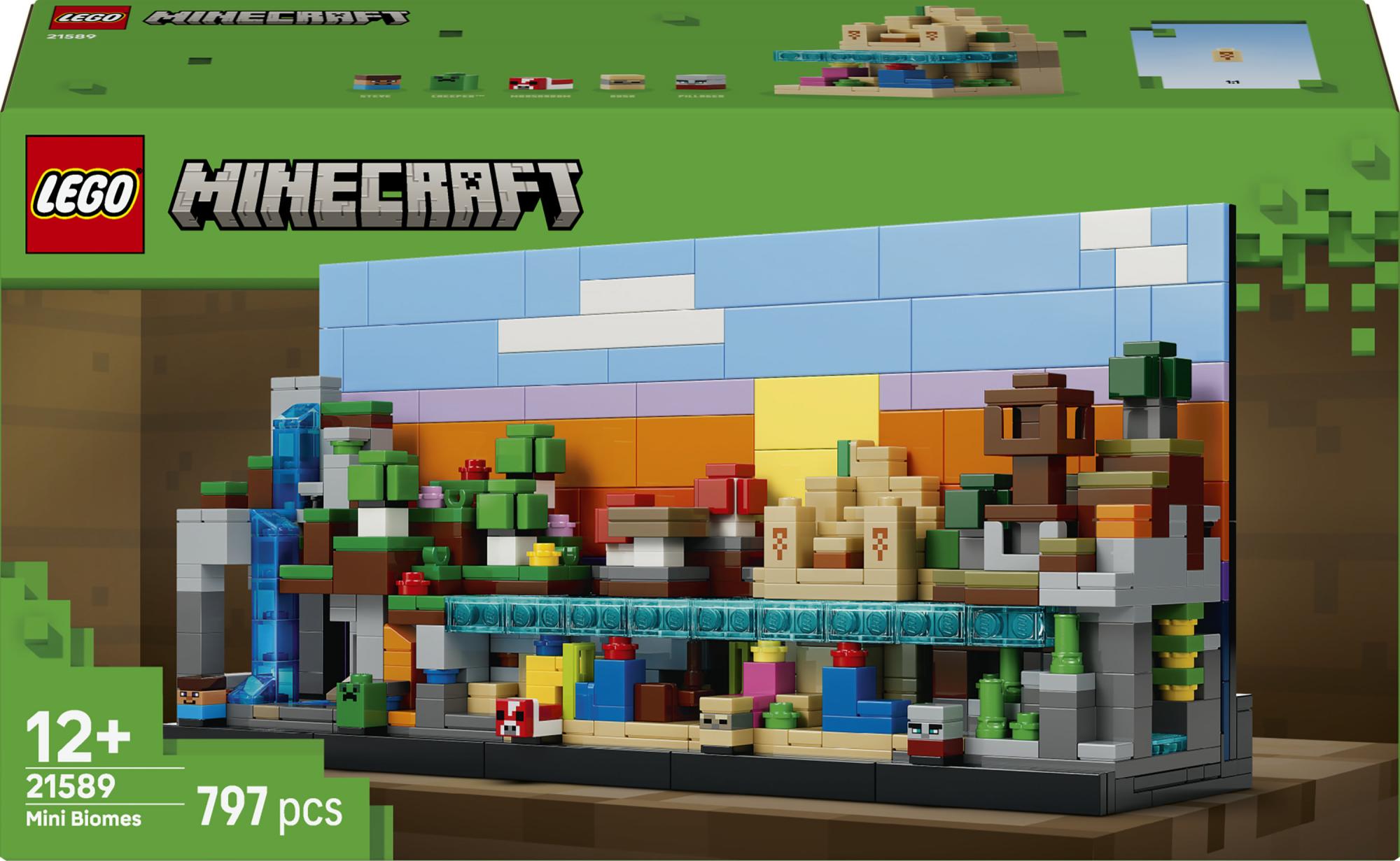 Lego Minecraft  -  Mini Biomer - Geekd.dk