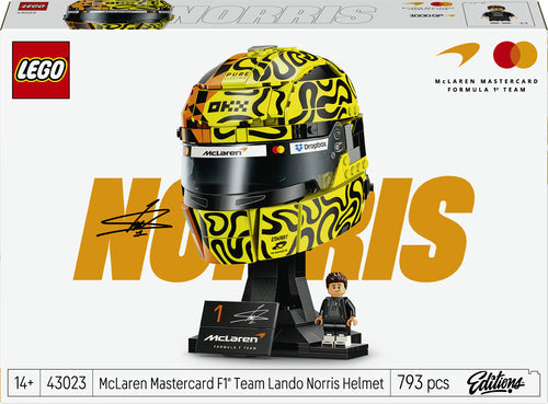Lego Editions Mclaren Mastercard F1 Team Lando Norris-hjelm - Geekd.dk