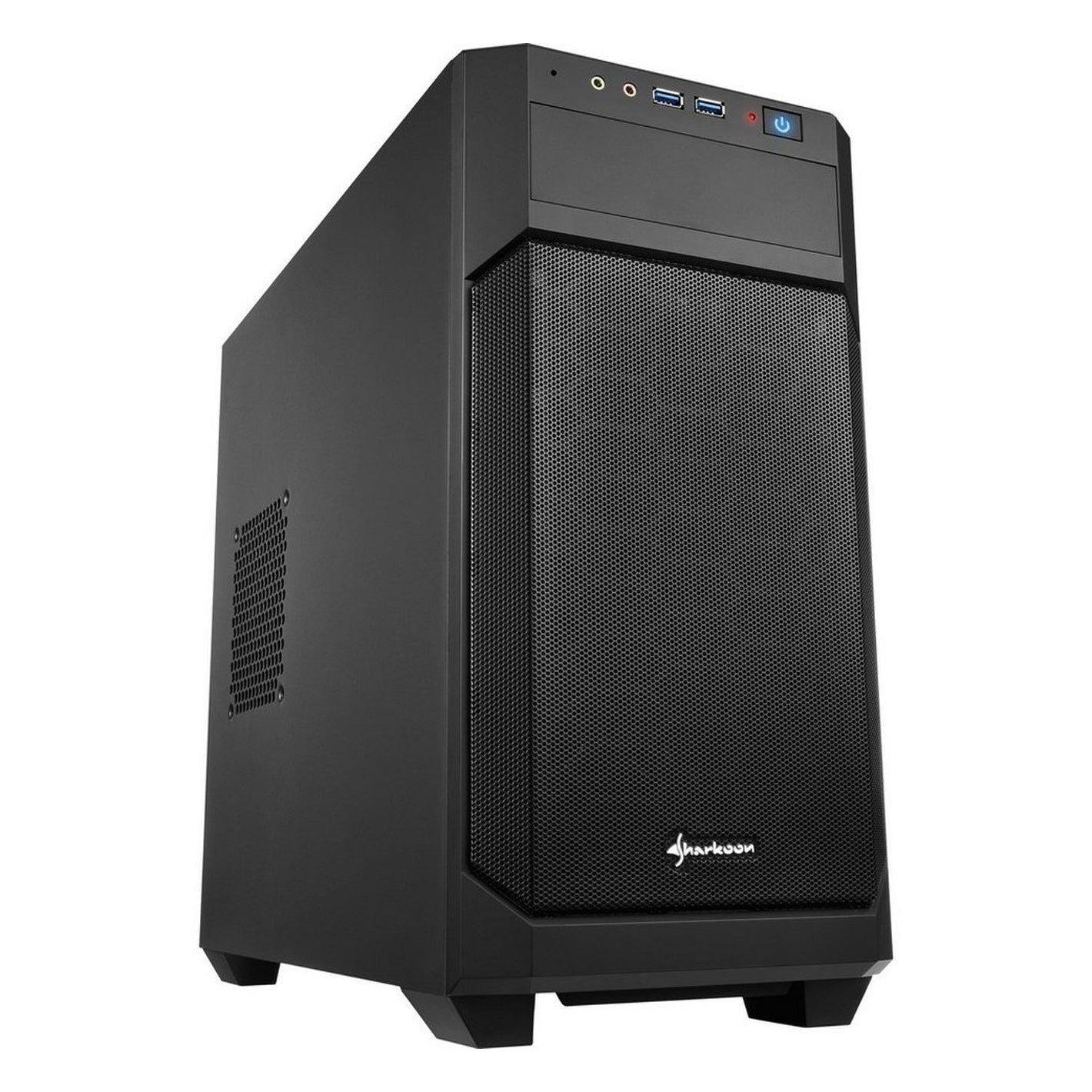 Sharkoon V1000 Black Kabinet - Geekd.dk
