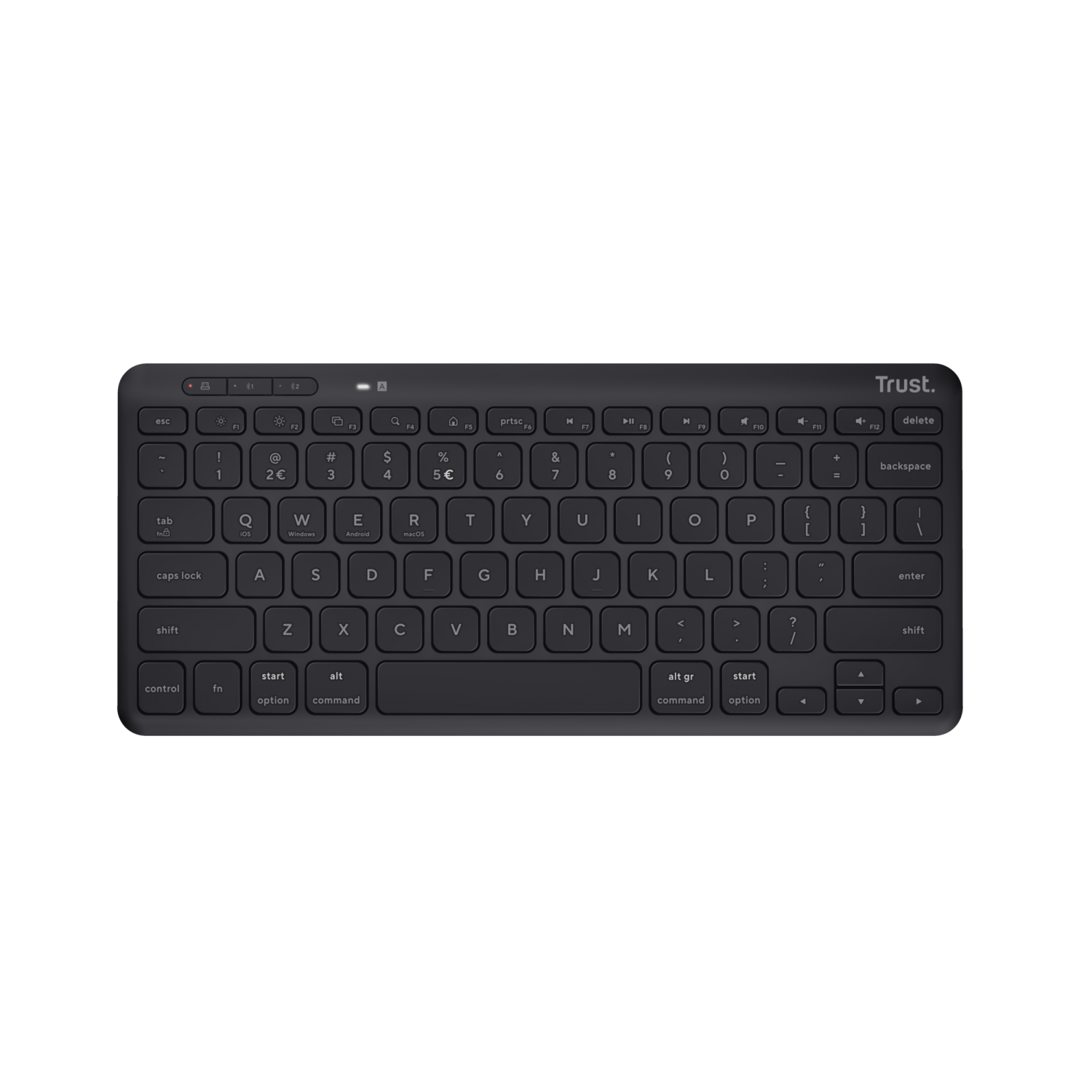 Trust Lyra Compact Trådløs Tastatur - Geekd.dk