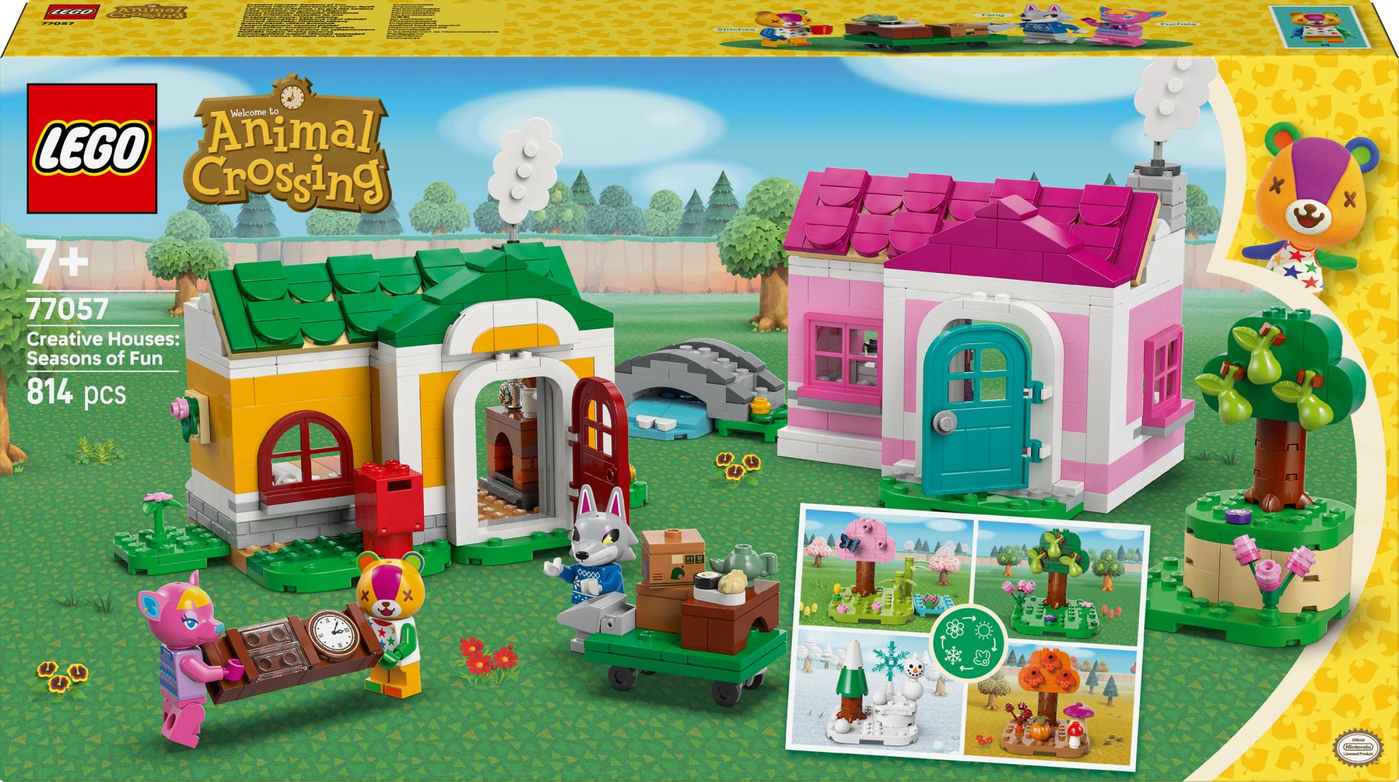 Lego Animal Crossing  -  Kreative Huse: Sæsonernes Sjov - Geekd.dk