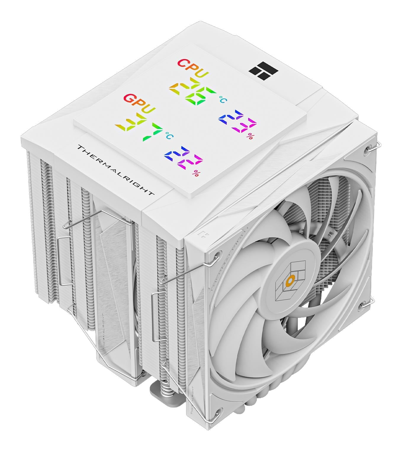 Thermalright Royal Knight 120 Digital White Cpu Køler - Geekd.dk