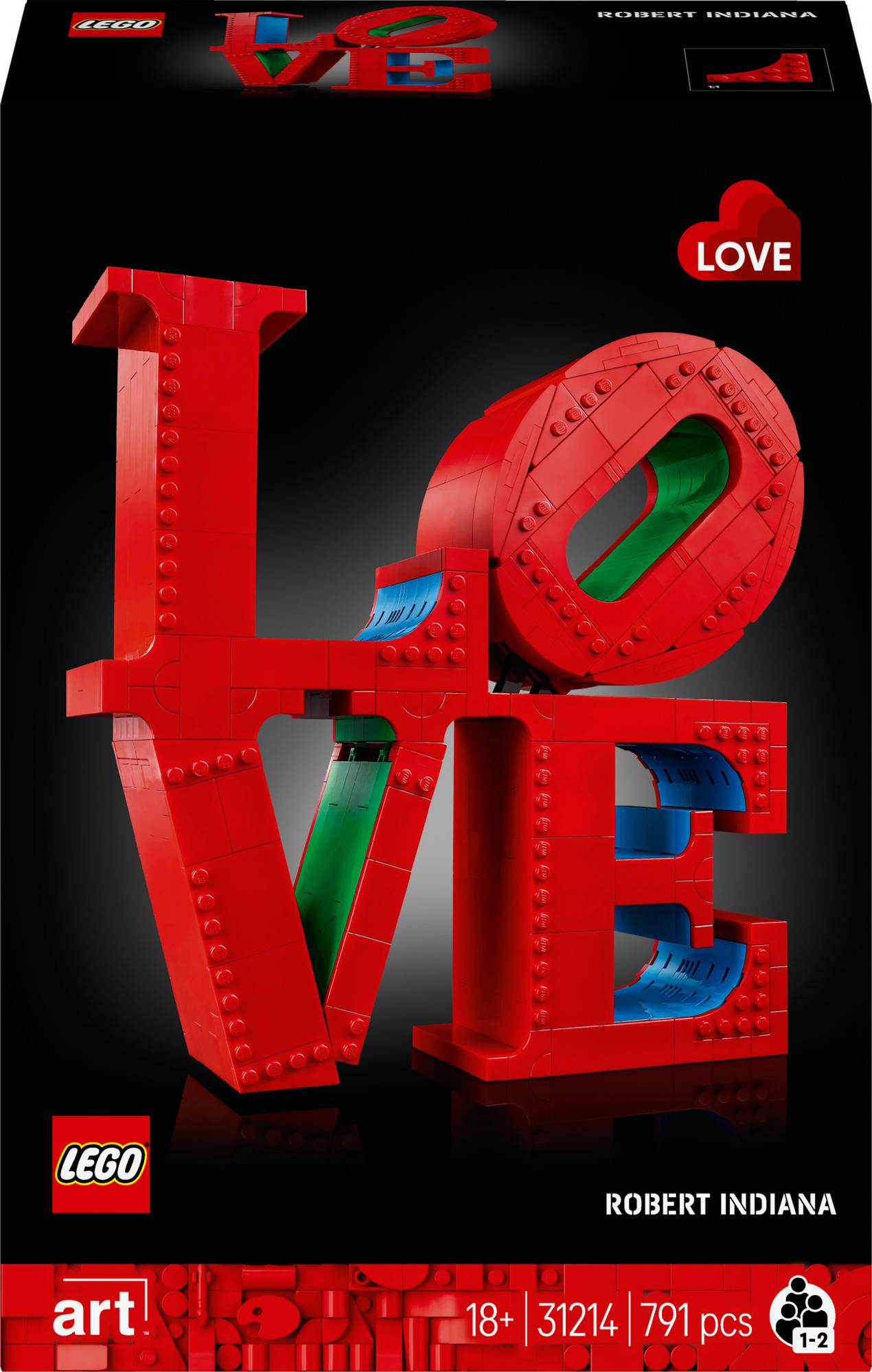 Lego Art  -  Love - Geekd.dk