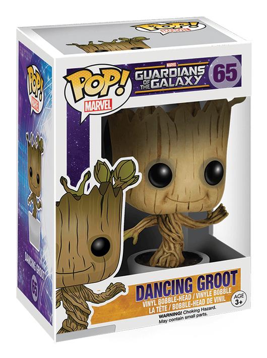 Funko Pop! Marvel Gotg  -  Dancing Groot Figur - Geekd.dk