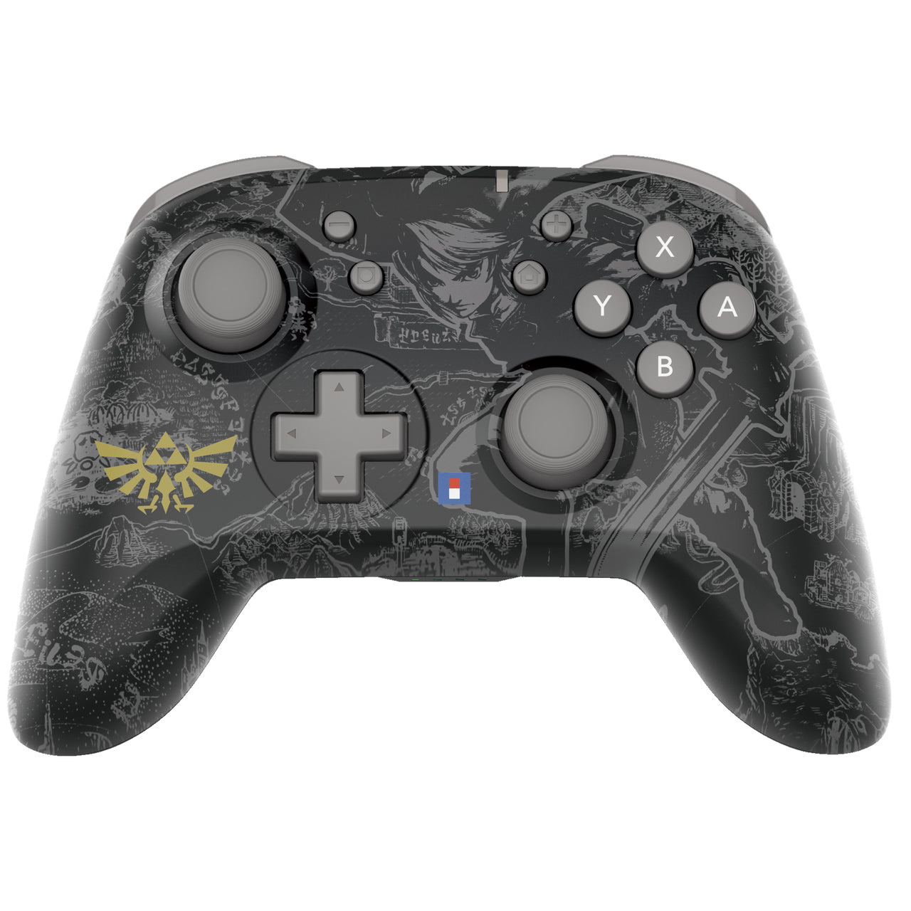 Hori Horipad Wireless (zelda - Black & Grey) Controller - Geekd.dk
