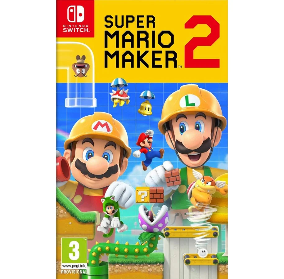 Super Mario Maker 2 (uk4) Nintendo Switch Spil - Geekd.dk