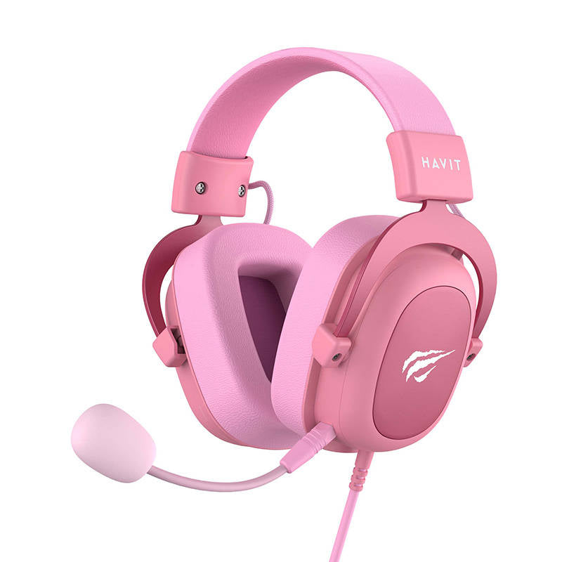 Gaming Headphones Havit H2002d (pink) Headset - Geekd.dk