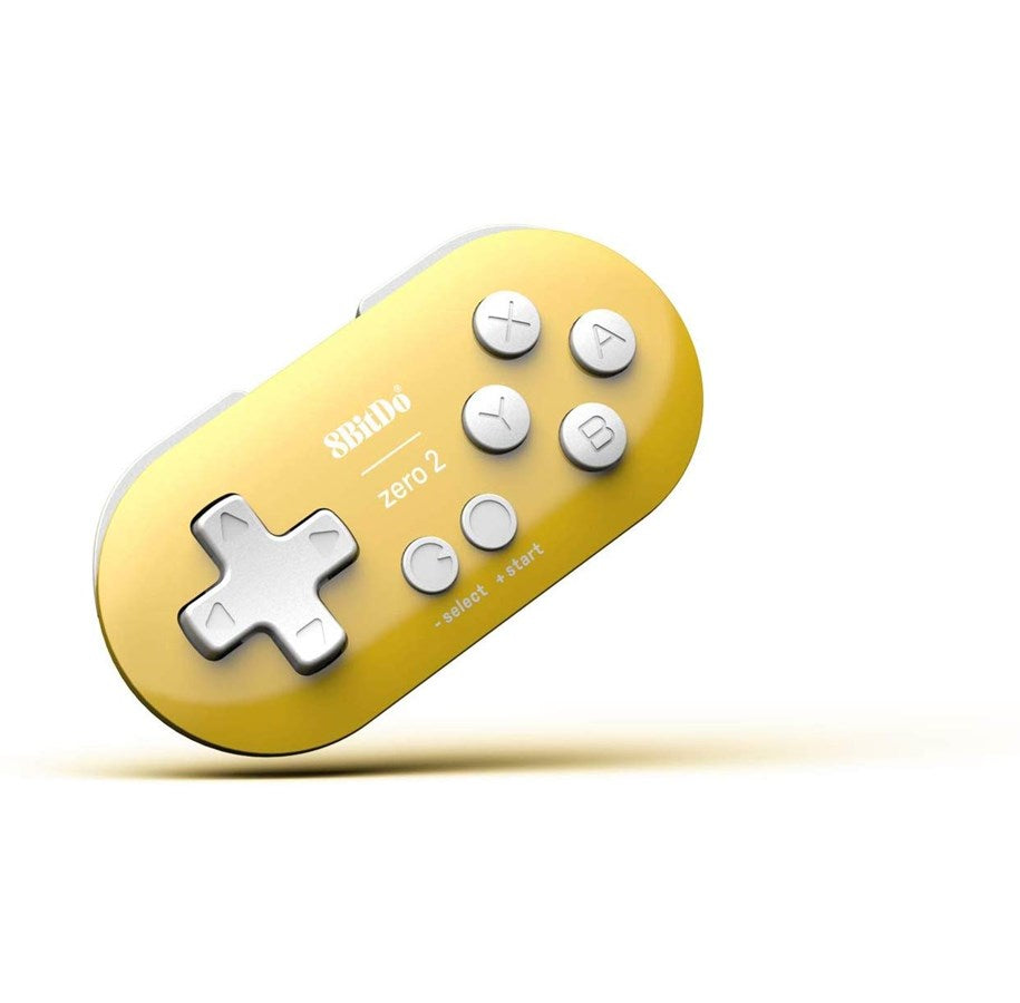8bitdo Zero 2 Gul Controller - Geekd.dk