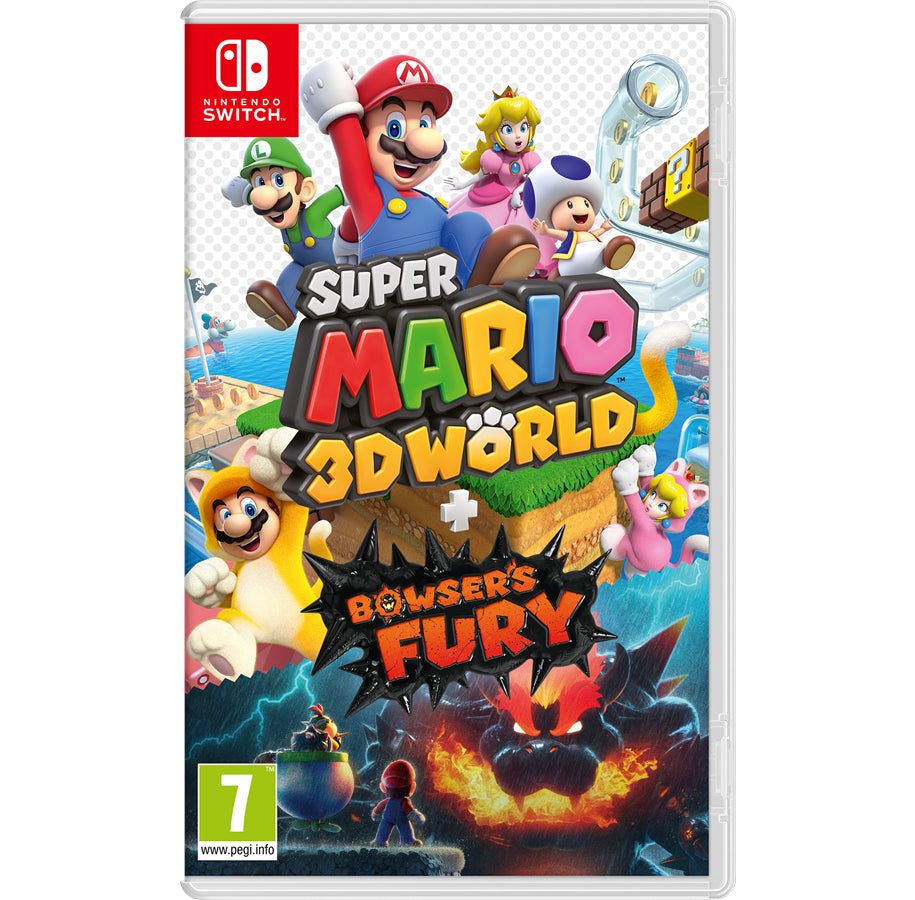 Super Mario 3d World + Bowser's Fury (uk4) Nintendo Switch Spil - Geekd.dk