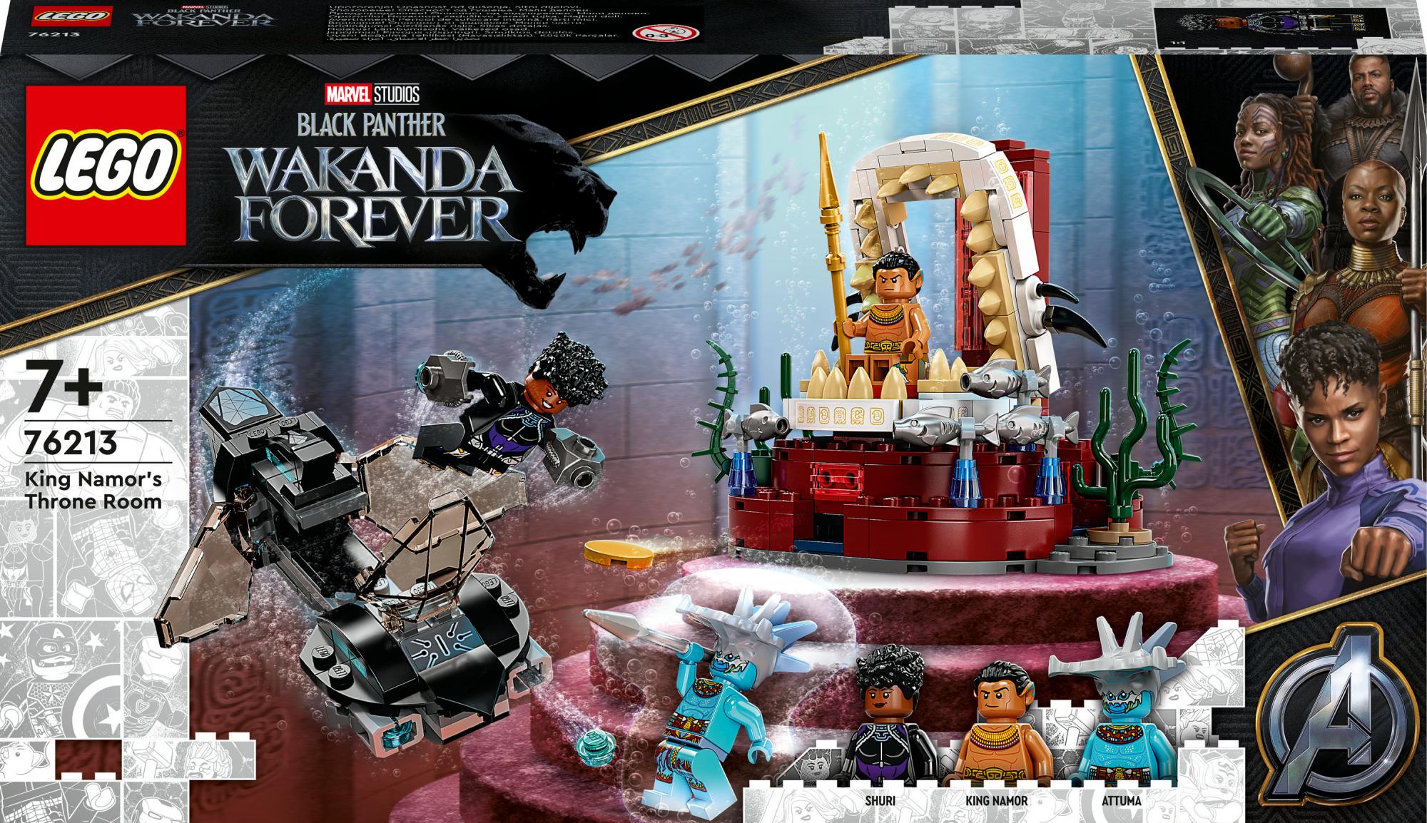 Lego Super Heroes - King Namorâs Throne Room (76213) - Geekd.dk
