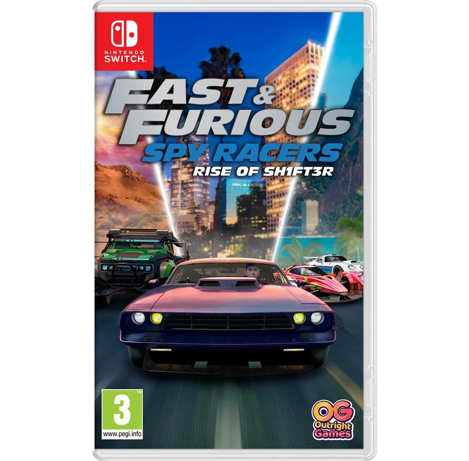 Fast & Furious: Spy Racers Rise Of Sh1ft3r Nintendo Switch Spil - Geekd.dk