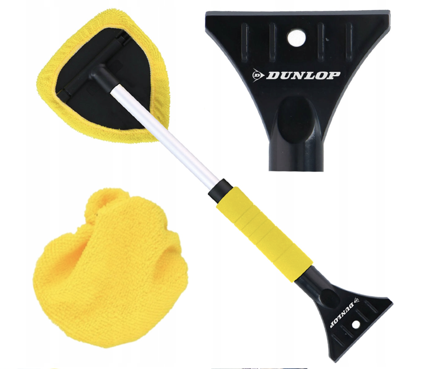 Dunlop Isskraber Og Vinduespudser 2 I 1