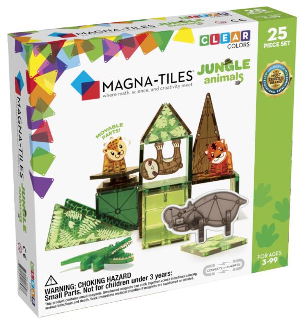 Magna-tiles Jungle Animals  -  Magnetisk Byggesæt - Geekd.dk