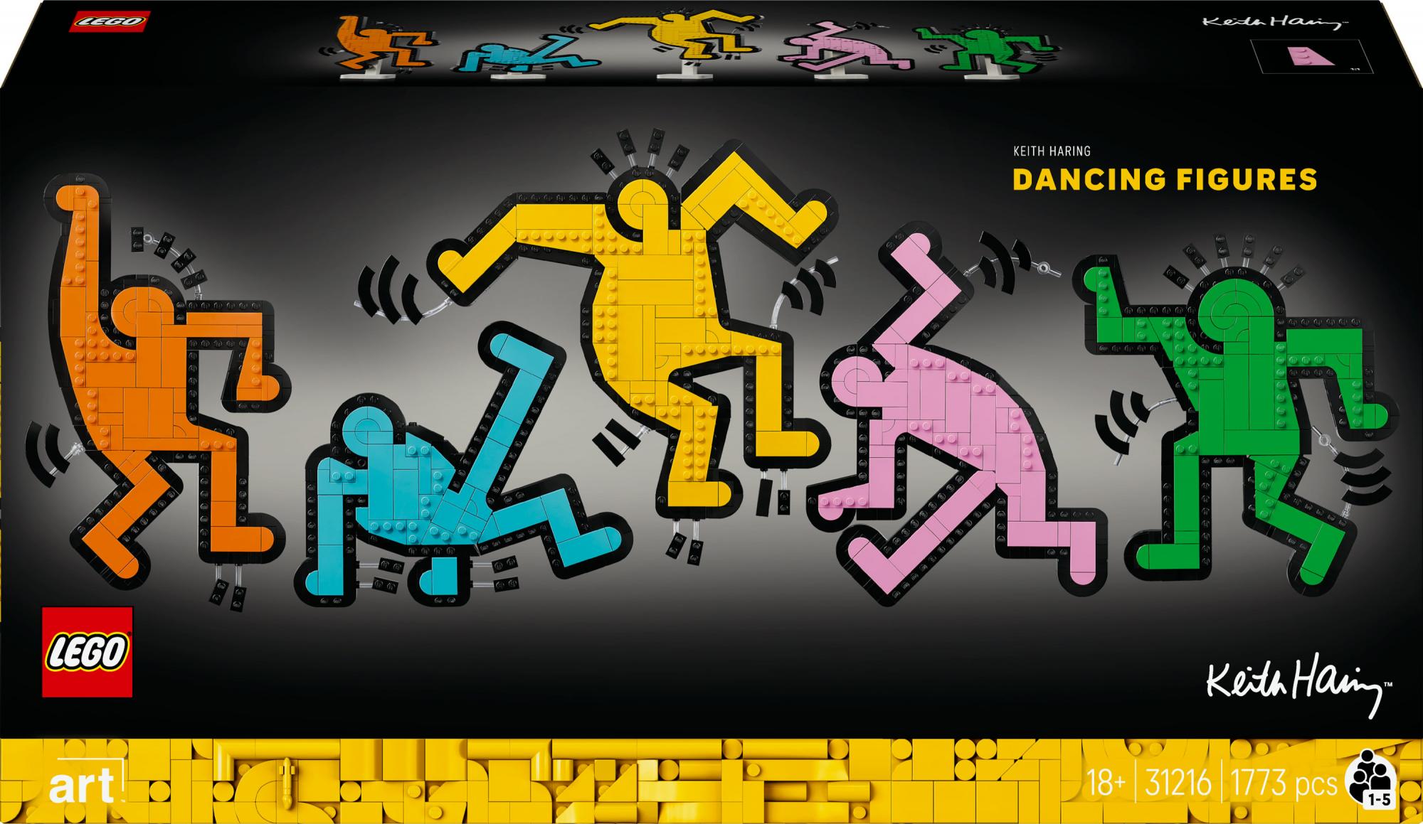 Lego 31216 Art Keith Haring - Dancing Figures - Geekd.dk