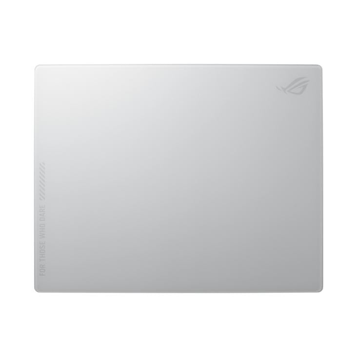 Asus Rog Moonstone Ace L Tempered Glas Musemåtte - Hvid - Geekd.dk