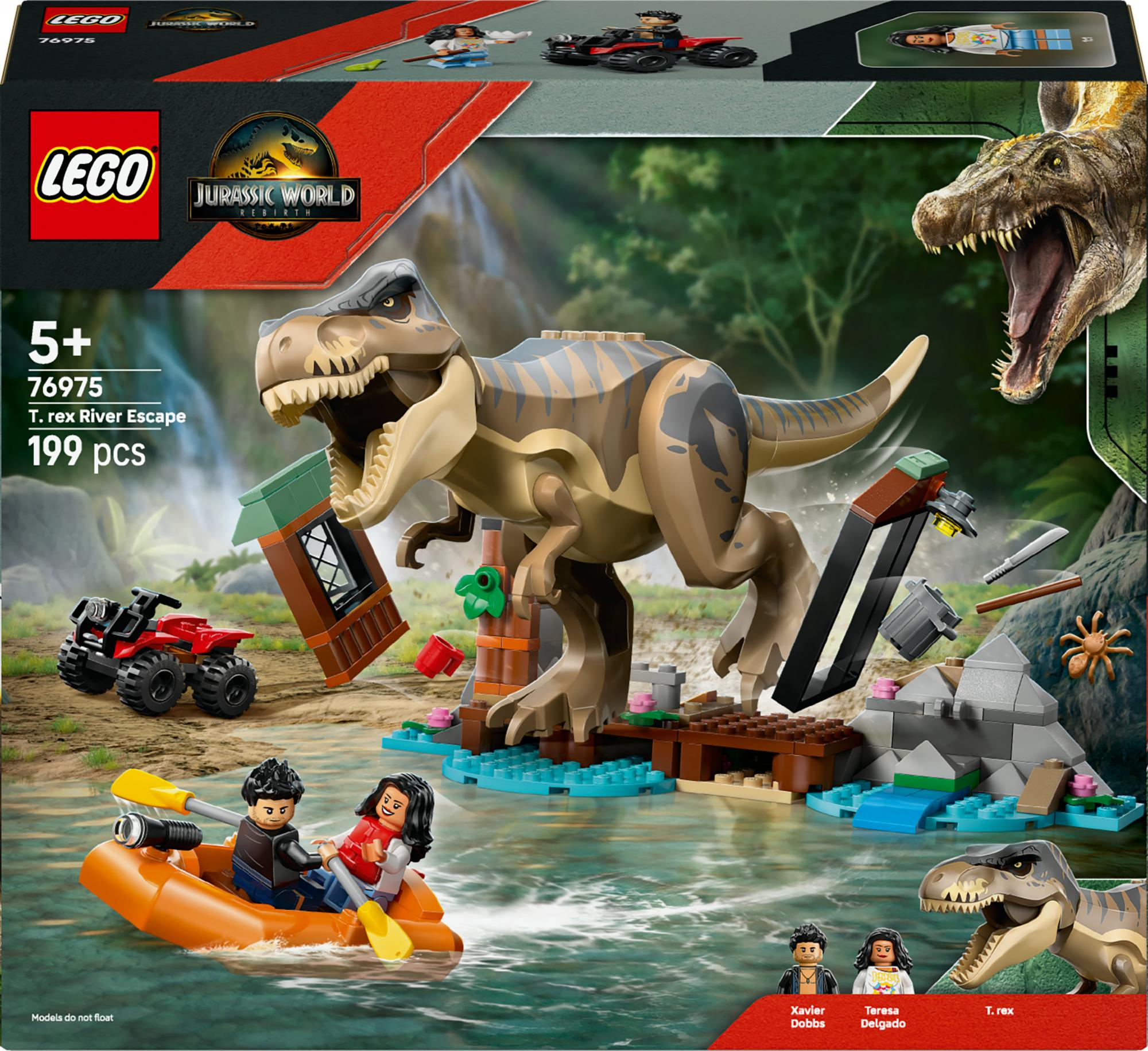 Lego - T. Rex River Escape (6533325) - Geekd.dk