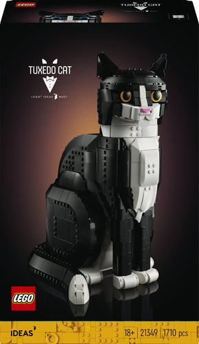 Lego - Lego Ideas - Tuxedo Cat Toys - Building And Construction Toys - Building Sets - Geekd.dk