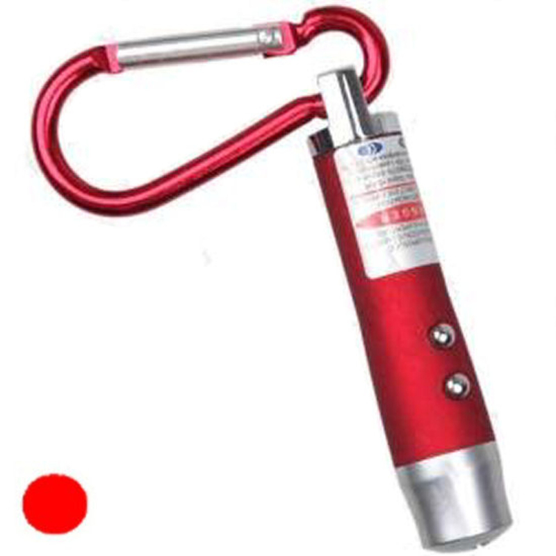 3-i-1 Laser Pen Led Lygte M. Uv Lys