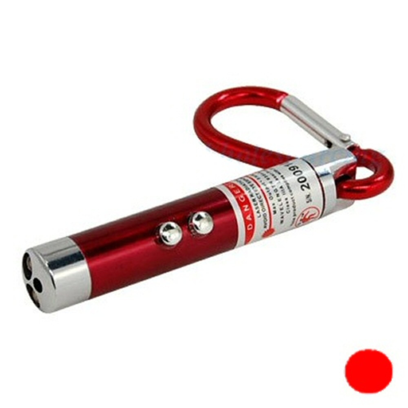 3-i-1 Laser Pen Led Lygte M. Uv Lys