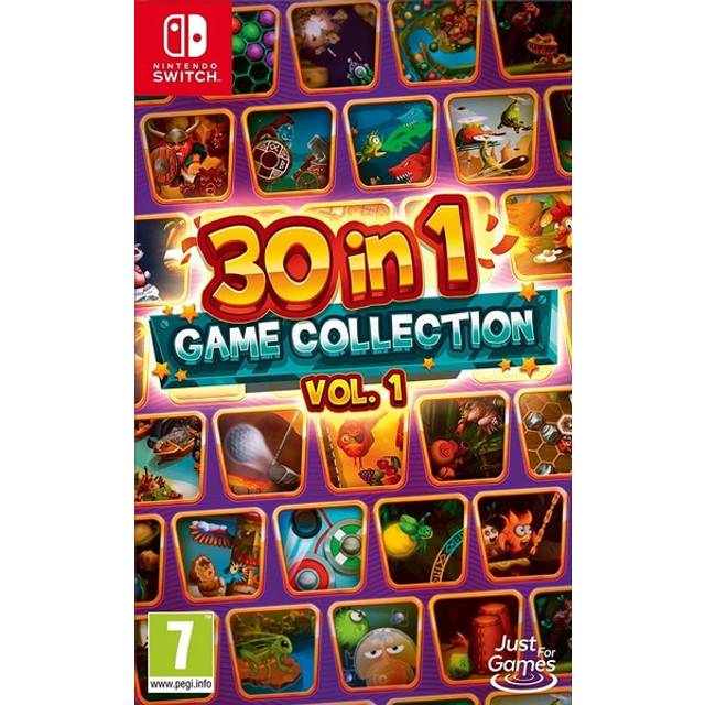 Just For Games  -  30 In 1 Game Collection Vol. 1  -  Nintendo Switch Nintendo Switch Spil - Geekd.dk