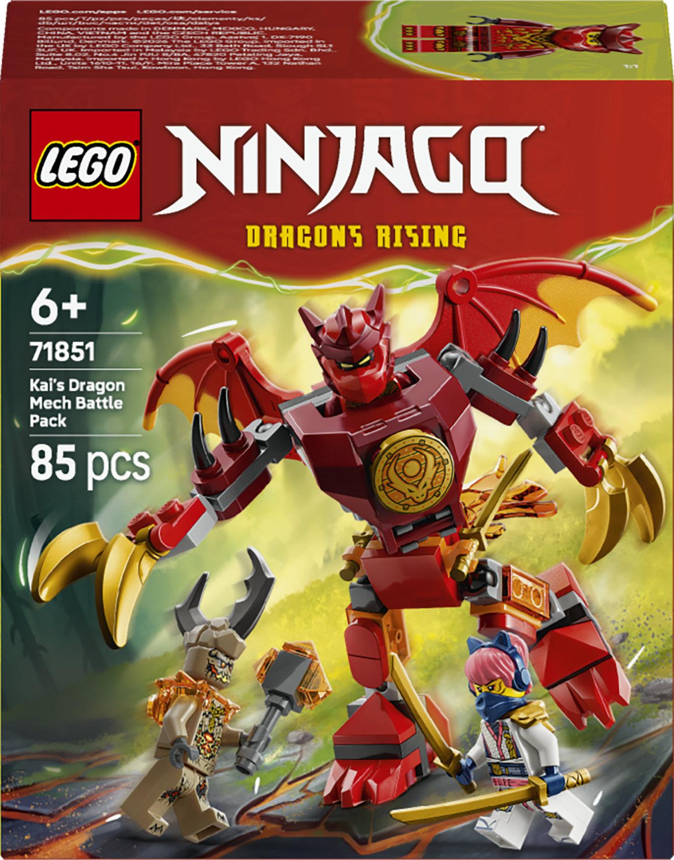Lego Ninjago  -  Kaiâs Dragon Mech Battle Pack - Geekd.dk