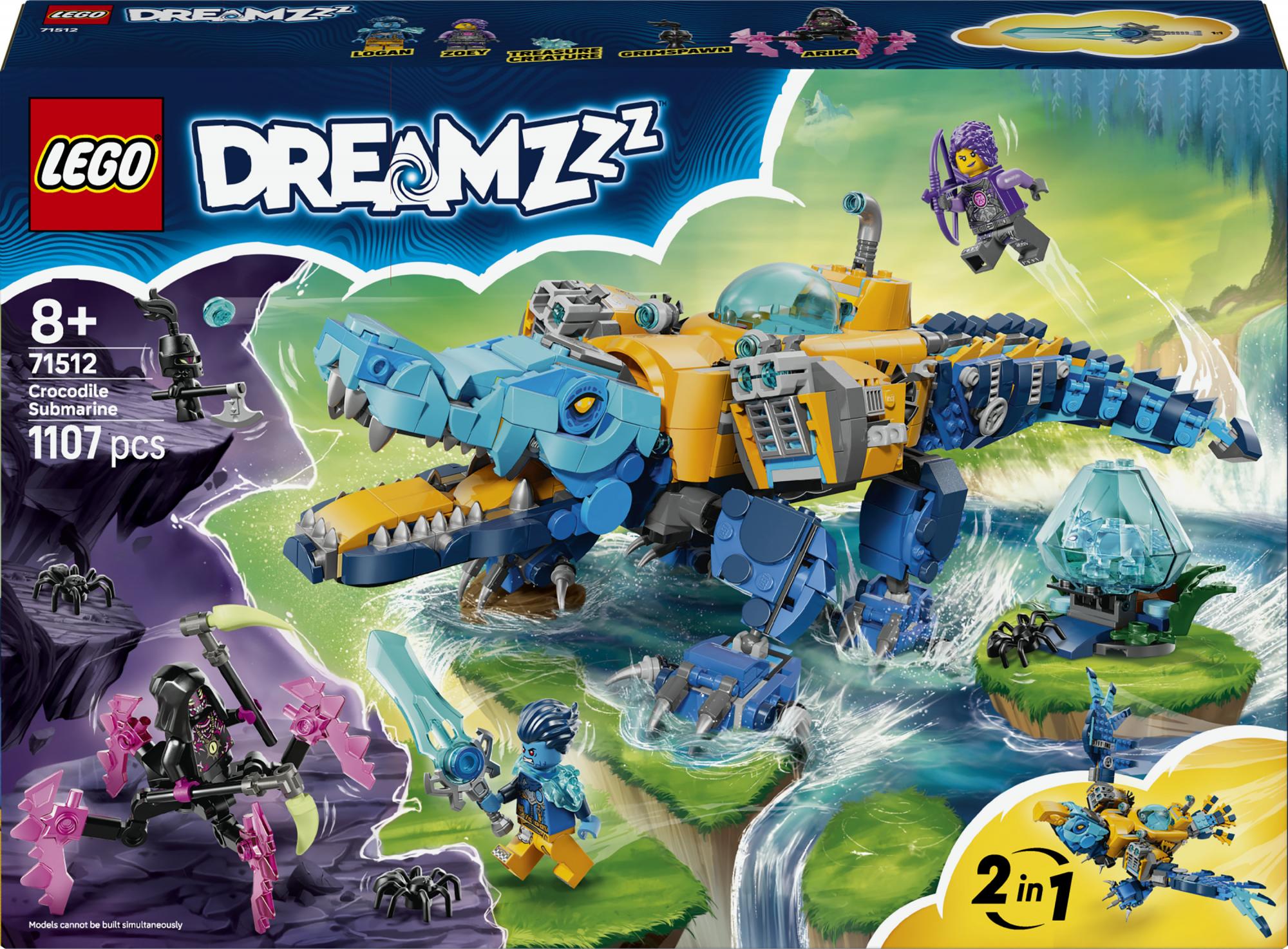 Lego Dreamzzz Crocodile Submarine - Geekd.dk