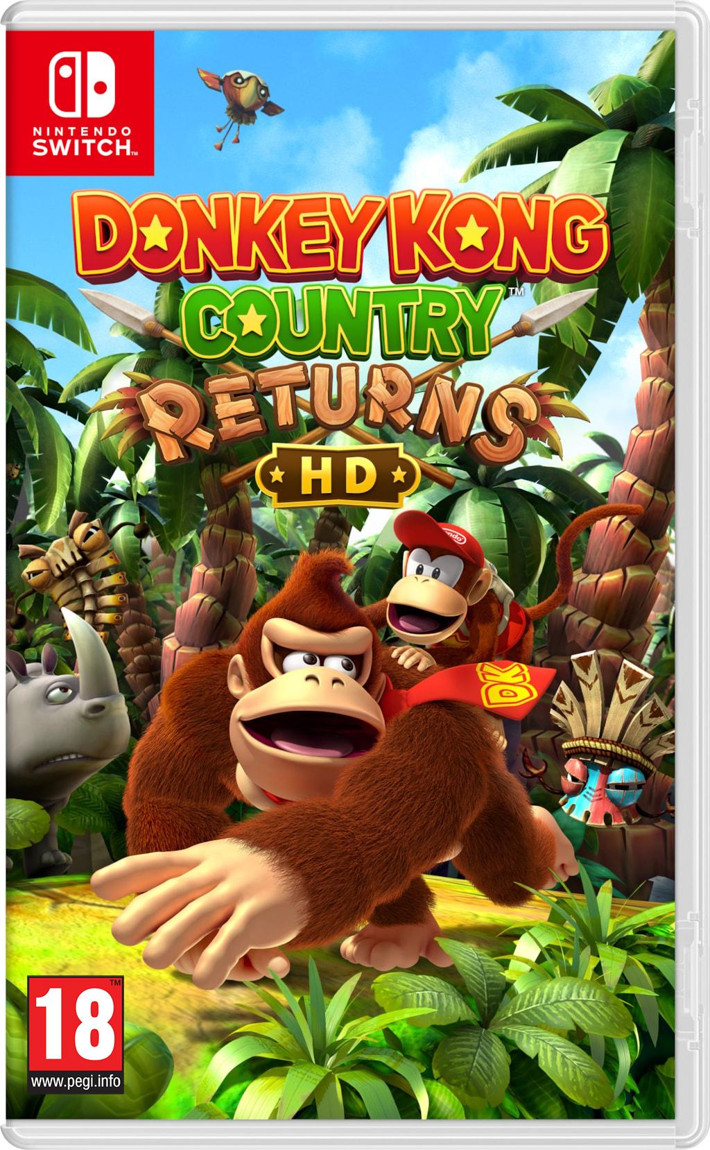 Donkey Kong Country Returns Hd - Nintendo Switch Nintendo Switch Spil - Geekd.dk