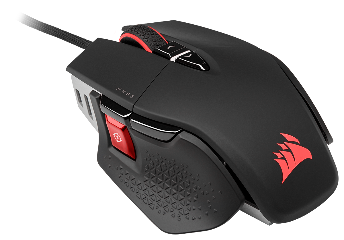 Corsair Gaming M65 Rgb Ultra Optisk Kabling Sort Mus - Geekd.dk
